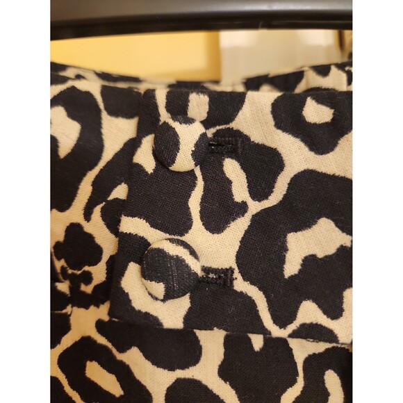 Lilly Pulitzer Palm Beach Fit Leopard-Print Ankle Pants Size 4 - Picture 5 of 11